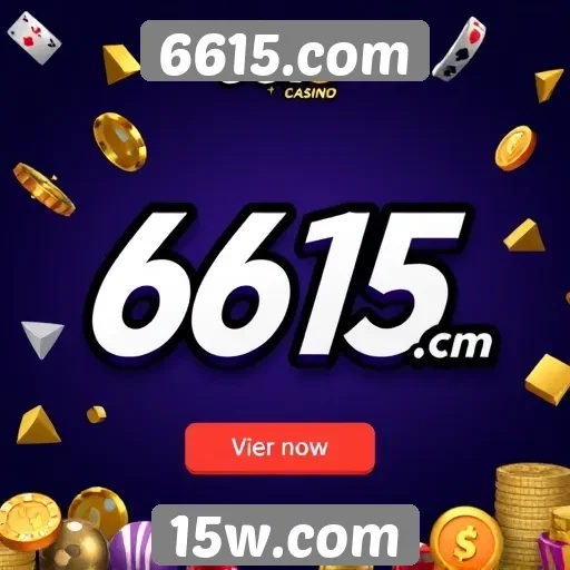 Promoções e bônus oferecidos pelo 6615.com